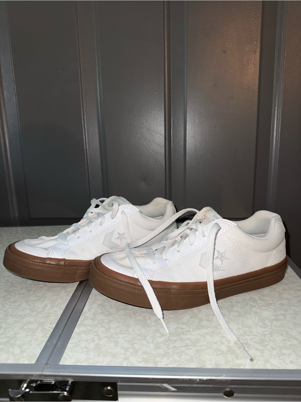 Converse White Unisex Low-Top Sneakers